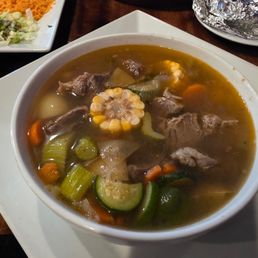 Caldo De Res ( chunks of beef with veggies) Caldo De Res ( chunks of beef with veggies)