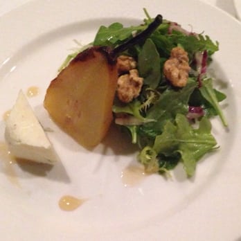 1906 Fine Dining - Roasted pear and cheese salad - New American Near Me - Kennett Square, Pennsylvania