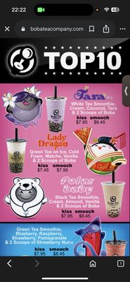 Menu photo 1 Boba Tea Company Albuquerque, NM Menu photo 1 Boba Tea Company Albuquerque, NM