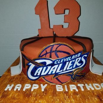 Tricee's Treats - Cleveland Cavs themed birthday cake with edible wood floor - Custom Cakes Near Me Tricee's Treats - Cleveland Cavs themed birthday cake with edible wood floor - Custom Cakes Near Me