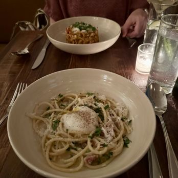 Gran Morsi - Carbonara and Bolognese pasta dishes - Italian Near Me - New York, New York Gran Morsi - Carbonara and Bolognese pasta dishes - Italian Near Me - New York, New York