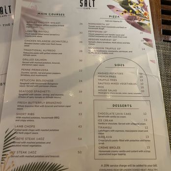 Salt Cafe Miami Beach - Menu - Mediterranean Near Me - Miami Beach, Florida Salt Cafe Miami Beach - Menu - Mediterranean Near Me - Miami Beach, Florida