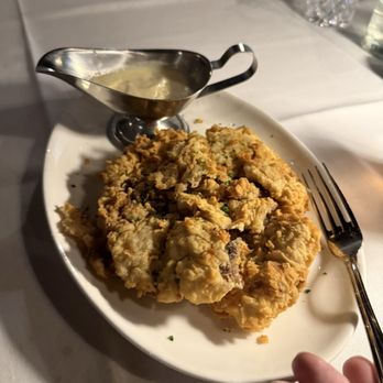 Fig's Steakhouse - Chicken fried steak with jalapeño gravy - Steakhouses Near Me - Tool, Texas Fig's Steakhouse - Chicken fried steak with jalapeño gravy - Steakhouses Near Me - Tool, Texas