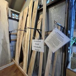 Fresh Start Market & Espresso - Extra wood slabs for sale