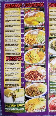 Menu photo 1 La Fonda Bakersfield, CA