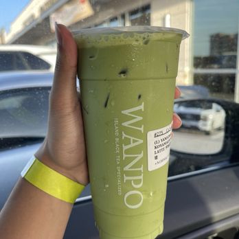 Wanpo Tea Shop - Yamamasa koyamaen matcha latte - Tea Rooms Near Me - Katy, Texas
