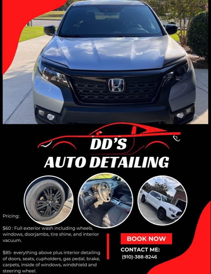 DD’S AUTO DETAILING Request a Quote Jacksonville, North Carolina