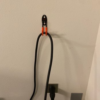 EV Pros - Even added a hook to hang my wires with the outlet install - EV Charging Stations Near Me - Santa Ana, California EV Pros - Even added a hook to hang my wires with the outlet install - EV Charging Stations Near Me - Santa Ana, California