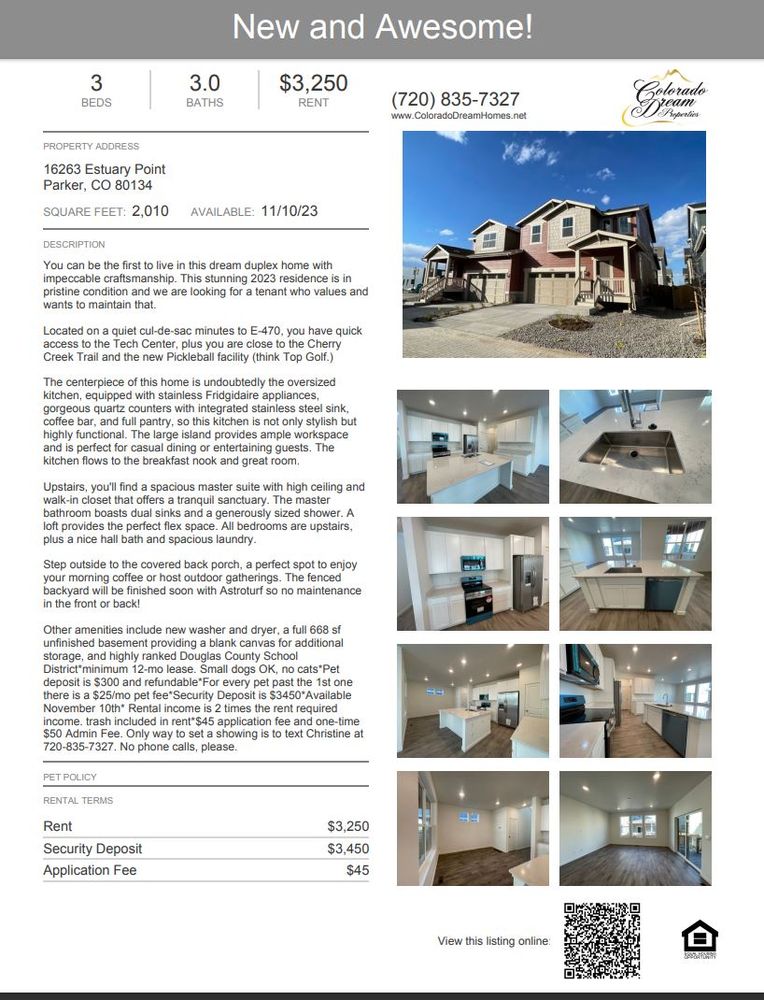 COLORADO DREAM PROPERTIES Updated October 2024 19 Reviews 12900