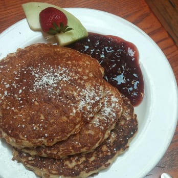 Alana's Cafe - Martha's Swedish Oatmeal Pancakes were amazing! - Breakfast & Brunch Near Me - Burlingame, California
