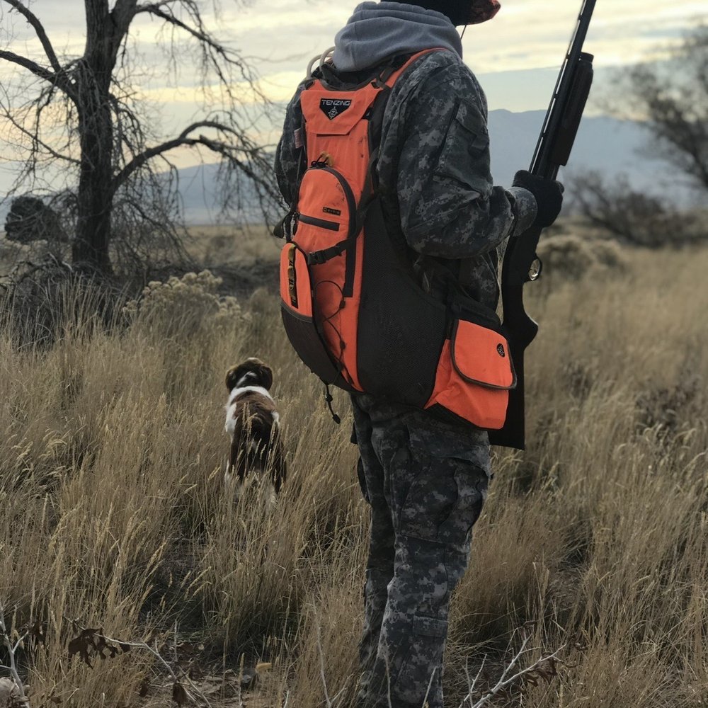 Wasatch Wing and Clay - A hunter and his dog. - Wildlife Hunting Ranges Near Me - Cedar Fort, Utah