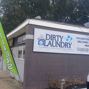 Dirty Laundry - Outside poster - Laundromat Near Me - North Providence, Rhode Island