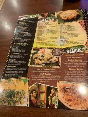 Menu photo 2 Mi Pueblito Huntingdon, TN Menu photo 2 Mi Pueblito Huntingdon, TN