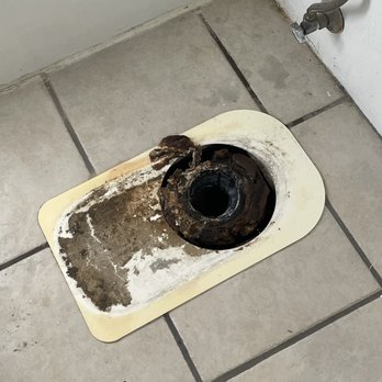 JV's Handyworks - After taken out the toilet - Handyman Near Me
