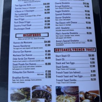 Annia's Kitchen - Menu - American Near Me - El Monte, California