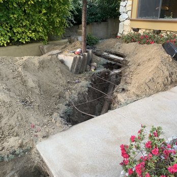 Chuys Plumbing - This is right before they replaced the old clay pipes. - Plumbing Near Me