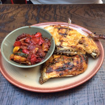 Nando's Peri-Peri - 1/2 chicken with roasted veggies - South African Near Me - Towson, Maryland Nando's Peri-Peri - 1/2 chicken with roasted veggies - South African Near Me - Towson, Maryland