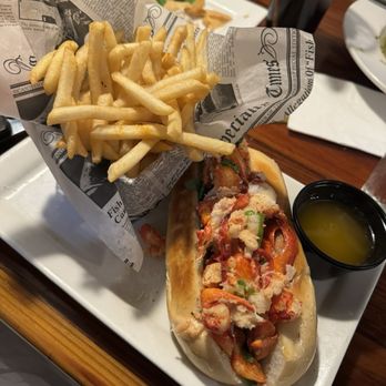 The Fish House - Hot Lobster Roll - Seafood Near Me - Miami, Florida The Fish House - Hot Lobster Roll - Seafood Near Me - Miami, Florida