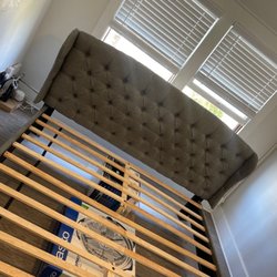 Town Furniture - Spent way too much for this to be happening all the time! I haven't had one good month without this bed breaking. Spend a little more!