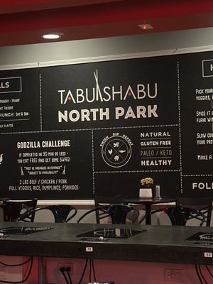 Menu photo 1 Tabu Shabu - North Park San Diego, CA Menu photo 1 Tabu Shabu - North Park San Diego, CA