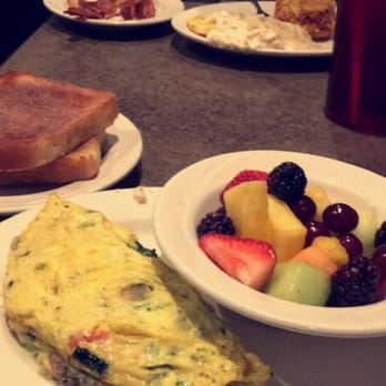 The Roost - Very Veggie omelette with cream cheese inside - different but tasty! The cinnamon toast is great too! - Breakfast & Brunch Near Me - Fishers, Indiana The Roost - Very Veggie omelette with cream cheese inside - different but tasty! The cinnamon toast is great too! - Breakfast & Brunch Near Me - Fishers, Indiana
