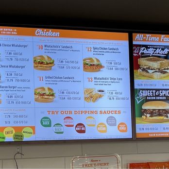 Whataburger - Menu - Burgers Near Me - Colorado Springs, Colorado
