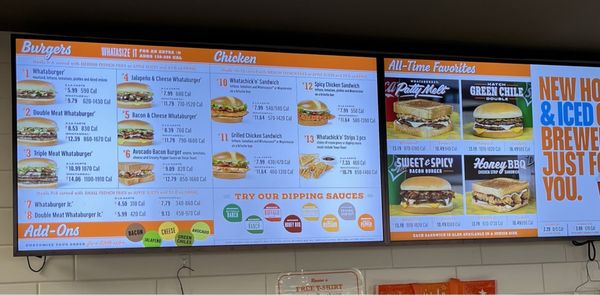 Menu photo 3 Whataburger Colorado Springs, CO