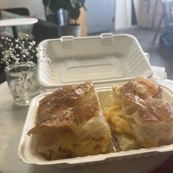 Second Daughter Baking - Breakfast sandwich with egg and cheese - Desserts Near Me - Philadelphia, Pennsylvania Second Daughter Baking - Breakfast sandwich with egg and cheese - Desserts Near Me - Philadelphia, Pennsylvania