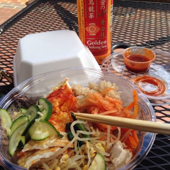 Cafe Aria - Bibimbap w chicken and brown rice. - Cafes Near Me - Washington, DC, District of Columbia Cafe Aria - Bibimbap w chicken and brown rice. - Cafes Near Me - Washington, DC, District of Columbia