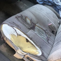 Before after 300000 Toyota bench seat