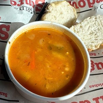 Sourdough & Co. Houston - Friday Fire Roasted Vegetable Soup - Sandwiches Near Me - Houston, Texas