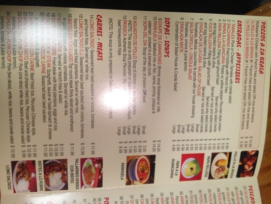 Menu photo 8 Pollos A La Brasa New London, CT Menu photo 8 Pollos A La Brasa New London, CT
