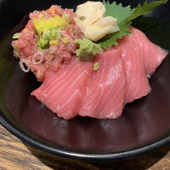 Waraku - Negitoro and chutoro bowl - Izakaya Near Me - Torrance, California