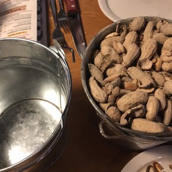 Texas Roadhouse - Disgard the shells in the empty pail or ... throw it in the floor! :);) - Steakhouses Near Me - Menifee, California Texas Roadhouse - Disgard the shells in the empty pail or ... throw it in the floor! :);) - Steakhouses Near Me - Menifee, California