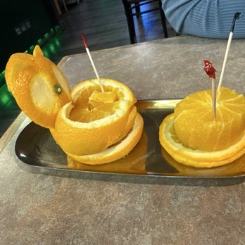 Sushibucks - Orange peeled in a fancy shape! - Japanese Near Me - Albuquerque, New Mexico
