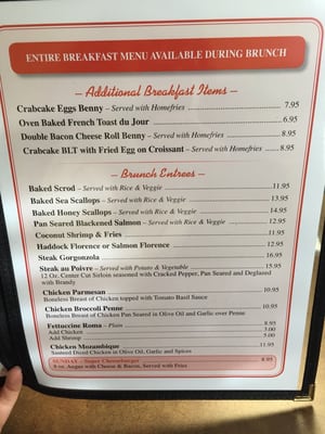 Menu photo 1 Courtyard Restaurant Fairhaven, MA