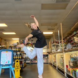 Vapor & Pipes Smoke Shop - Me jumping in the smokeshop