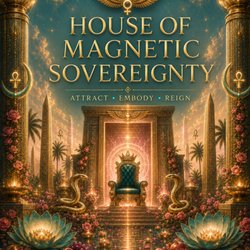 Oracle of The Hidden Temple - For charm, attraction, visibility, and the cultivation of sovereign magnetism aligned with your highest desire.