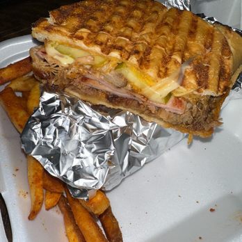 Panini Bread and Grill - Cubano Panini sandwich with fries - Sandwiches Near Me - Glendale, Arizona Panini Bread and Grill - Cubano Panini sandwich with fries - Sandwiches Near Me - Glendale, Arizona