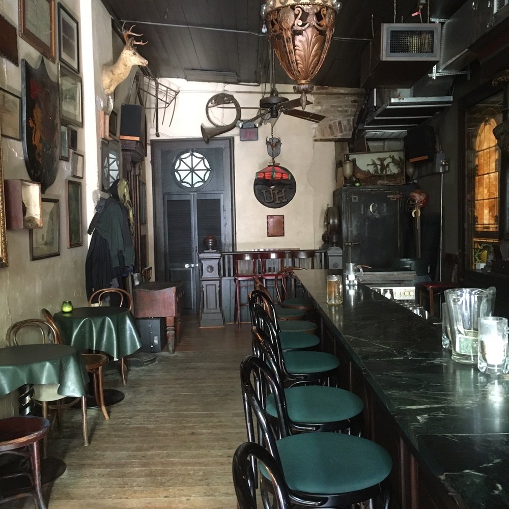 La Carafe - 2nd floor bar - Wine Bars Near Me - Houston, Texas