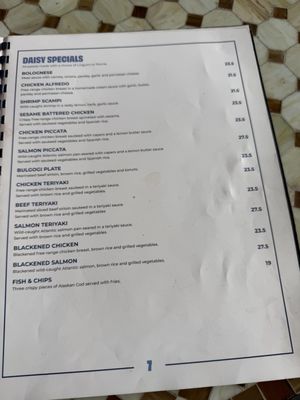 Menu photo 2 Lazy Daisy - Beverly Hills Beverly Hills, CA Menu photo 2 Lazy Daisy - Beverly Hills Beverly Hills, CA
