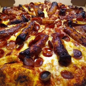 Macy's Place - Trying something new--pizza log pizza, with the logs tossed in General Tso sauce, enjoyed while watching Quantum Leap. #OH #BOY - Pizza Near Me - Buffalo, New York Macy's Place - Trying something new--pizza log pizza, with the logs tossed in General Tso sauce, enjoyed while watching Quantum Leap. #OH #BOY - Pizza Near Me - Buffalo, New York