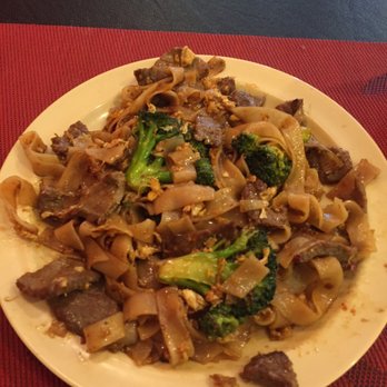 Thai Koon Kitchen - Pad See Ewe  heat level 4 ( going 5 next time) - Thai Near Me - West Chester, Ohio