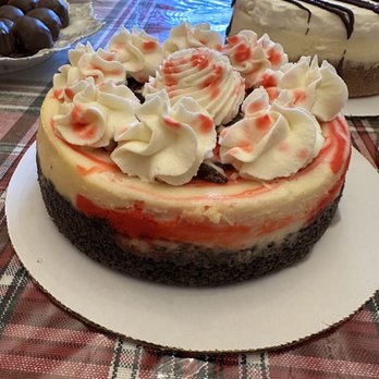Who Cut The Cheesecake - Peppermint Cheesecake with chocolate cookie crust - Bakeries Near Me - Chepachet, Rhode Island Who Cut The Cheesecake - Peppermint Cheesecake with chocolate cookie crust - Bakeries Near Me - Chepachet, Rhode Island