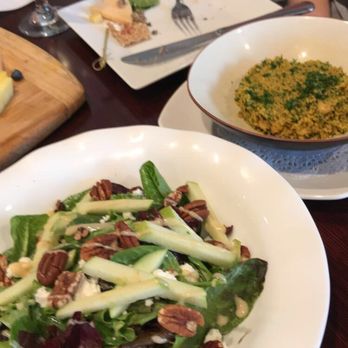 Farmers and Chefs - Fishkill salad with apples and pecans and Mediterranean couscous salad - Food Delivery Services Near Me - Poughkeepsie, New York Farmers and Chefs - Fishkill salad with apples and pecans and Mediterranean couscous salad - Food Delivery Services Near Me - Poughkeepsie, New York