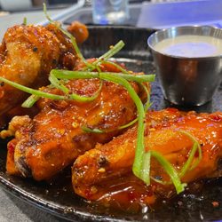 Chuck Lager - America's Tavern - HOUSE SMOKED WINGS  Sweet Thai chili