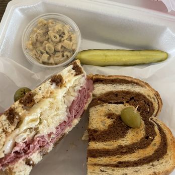 Miss L's Sandwich Shop - #14 Corned Beef Reuben on rye - Sandwiches Near Me - Acworth, Georgia Miss L's Sandwich Shop - #14 Corned Beef Reuben on rye - Sandwiches Near Me - Acworth, Georgia