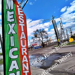Black Horse Cantina - Just a block away from Gordie Howe Bridge, drive on Springwell Court best viewing for photos under bridge