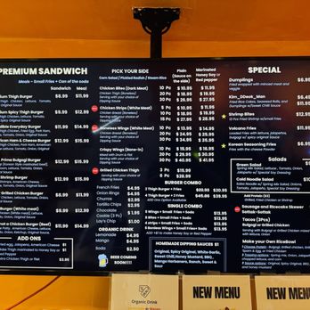 Chicken is Back - Menu - Korean Near Me - New York, New York Chicken is Back - Menu - Korean Near Me - New York, New York