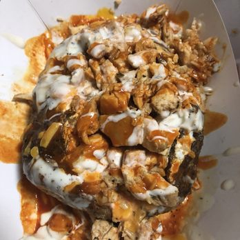 Every-Bellies - Buffalo ranch chicken tater!!! - Food Trucks Near Me - Tomball, Texas